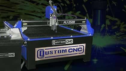 CORTADORA DE PLASMA QUSTOM CNC PL1-2500 - QustomCNC México