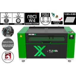 Cortadora Láser PRO1390-X2 | Qustom CNC México